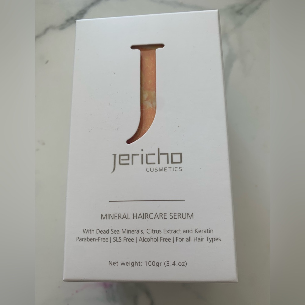 Mineral Haircare Serum - White and Orange